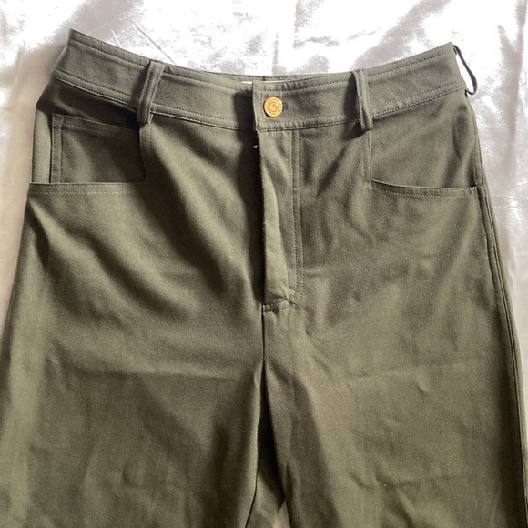 St.Jhon Sport Olive Green Pants Size 6 - Picture 3 of 11